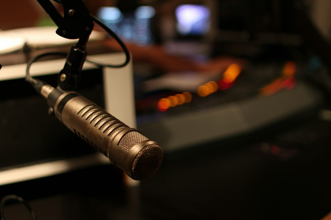 podcast studio entrance